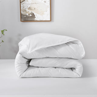 Folded 100% Cotton Duvet Cover White